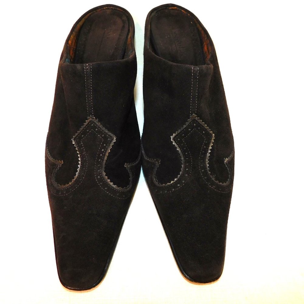 Aquatalia By Marvin K Made In Italy Suede Leather… - image 2